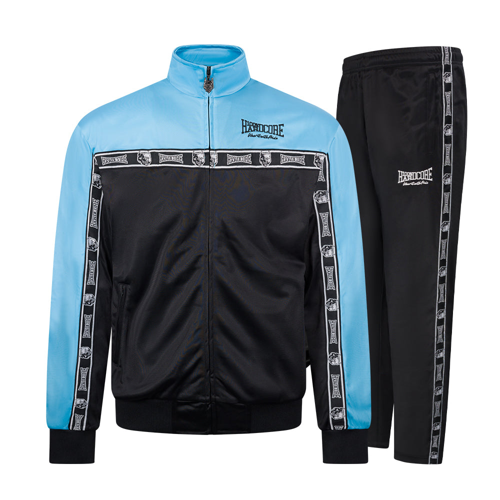 100% Hardcore Trainingsuit Essential Light Blue / Black