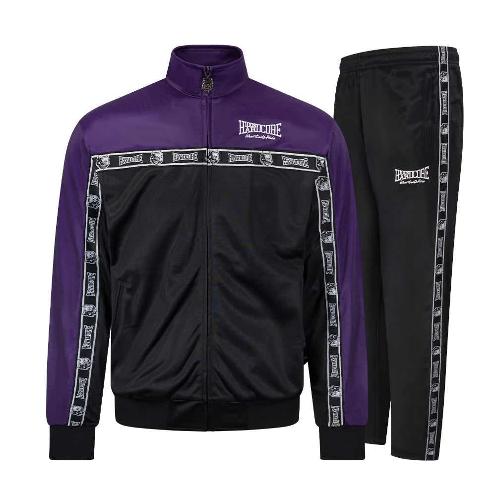 100% Hardcore Trainingsuit Essential Purple / Black