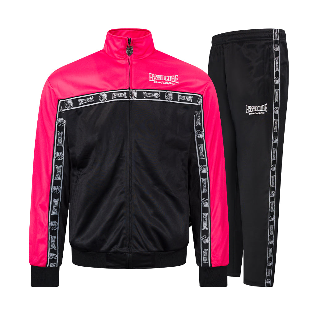 100% Hardcore Trainingsuit Essential Pink / Black