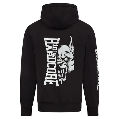 100% Hardcore Hooded Zipper Essential Black