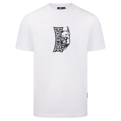 100% Hardcore T-shirt Vertical White