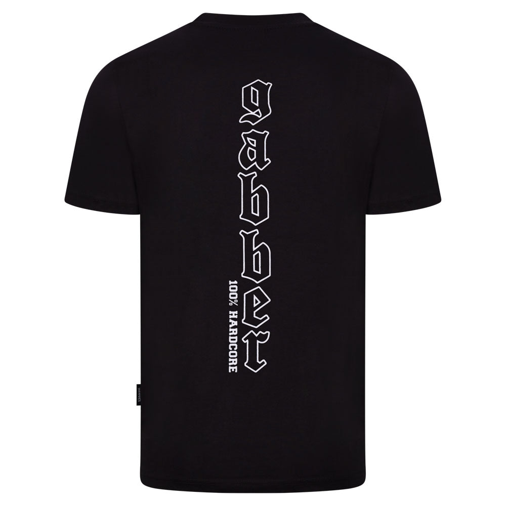 100% Hardcore T-shirt Gabber Vertical Black