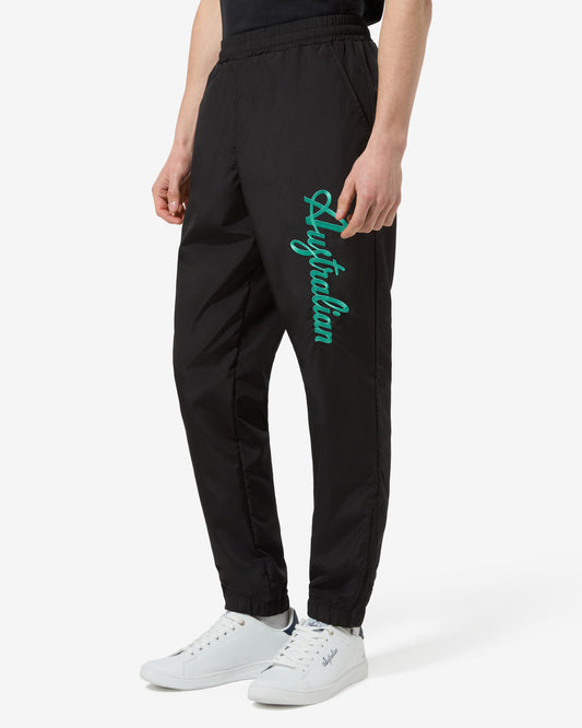 Australian Smash Pants Big Logo Black / Light Green