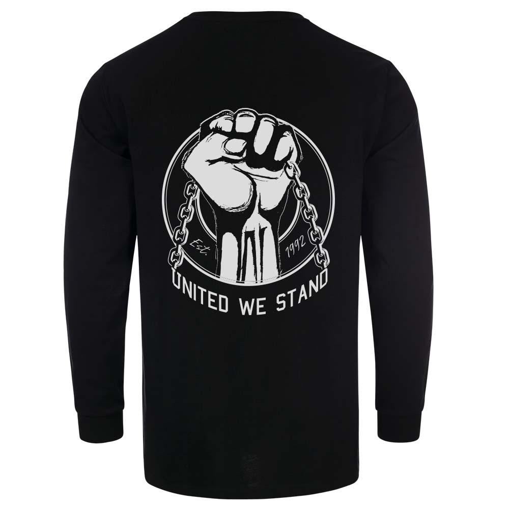 100% Hardcore Longsleeve United We Stand - GABBERPLANET